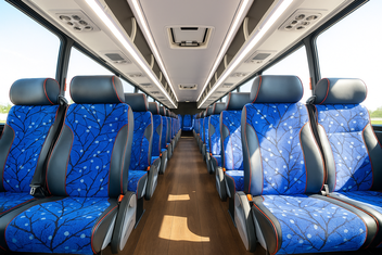 Meriden Charter Bus Inside