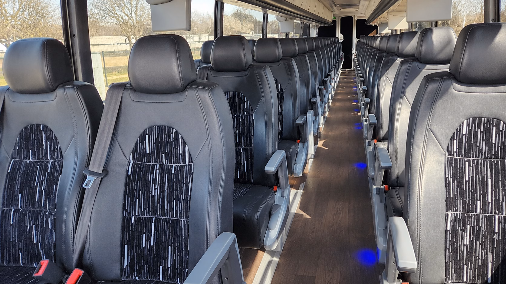 meriden charter bus rental inside