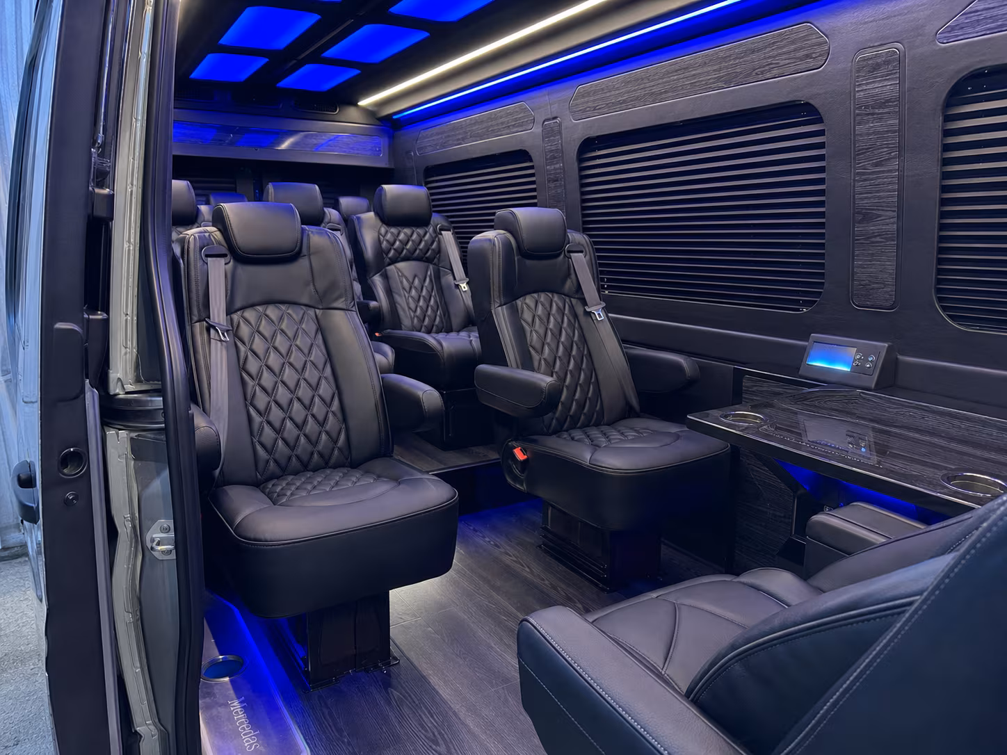 sprinter van transportation for groups and events across meriden